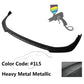 2021-2023 Toyota Camry LE Front Bumper Lip IKON Style PP 3PC