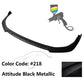 2021-2023 Toyota Camry LE Front Bumper Lip IKON Style PP 3PC