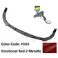 2021-2023 Toyota Camry LE IKON Style Front Bumper Lip Spoiler PP 3PC