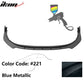 2021-2023 Toyota Camry SE Front Bumper Lip PP 3PC