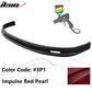 2005-2006 Toyota Corolla Sedan Mugen Style Front Bumper Lip Painted PP