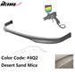 2005-2006 Toyota Corolla T-R Style Front Bumper Lip PP