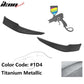 2009-2010 Toyota Corolla OE Style Painted PP Front Bumper Lip Splitter