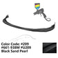 2020-2022 Toyota Corolla L LE XLE Hybrid Front Bumper Lip PP