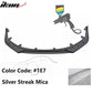 2020-2022 Toyota Corolla SE XSE 4Dr IKON Style Front Bumper Lip PP 3PC