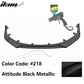 2020-2022 Toyota Corolla SE XSE 4Dr IKON Style Front Bumper Lip PP 3PC