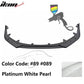 2020-2022 Toyota Corolla SE XSE 4Dr IKON Style Front Bumper Lip PP 3PC