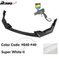 2020-2022 Toyota Corolla SE XSE C Style Front Bumper Lip PP 3PC