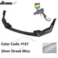2020-2022 Toyota Corolla SE XSE C Style Front Bumper Lip PP 3PC
