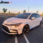 2020-2022 Toyota Corolla SE XSE C Style Front Bumper Lip PP 3PC
