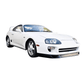 1993-1998 Toyota Supra HB Hatchback V2 Front Bumper Lip Spoiler PU