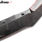 2017-2023 Tesla Model 3 Track Pack Gloss Black Front Lip Carbon Fiber