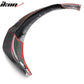 2017-2023 Tesla Model 3 Track Pack Gloss Black Front Lip Carbon Fiber