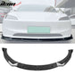2024-2025 Tesla Model 3 IKON Style 3PC Front Bumper Lip PP
