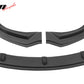 2024-2025 Tesla Model 3 IKON Style 3PC Front Bumper Lip PP