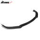 2017-2021 Tesla Model S Track Pack Carbon Fiber 3PC Front Bumper Lip