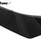 2021-2025 Tesla Model S Track Pack Style Front Bumper Lip Gloss Black