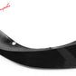 2021-2025 Tesla Model S Track Pack Style Front Bumper Lip Gloss Black