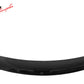2021-2025 Tesla Model S Track Pack Style Front Bumper Lip Gloss Black