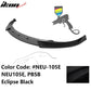 2020-2023 Tesla Y IKON Style Front Bumper Lip PP 3PC