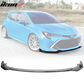 Universal 62"-66" A Style Front Bumper Lip ABS 3PC