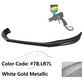 2009-2012 Volkswagen CC 4Dr Sedan Painted Front Bumper Lip Spoiler PP