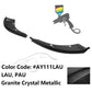 2015-2023 Dodge Charger Scat Pack Front Bumper Lip Splitter ABS