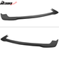 2015-2023 Dodge Challenger SRT Black Front Bumper Lip Splitter PP