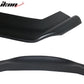 Universal RB 68x20in PP Front Bumper Lip & CF Splitter Rod