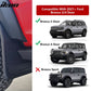 2021-2025 Ford Bronco Black 4PCS Front Rear Mud Flaps Splash Guards