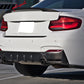 2014-2021 BMW F22 2-Series 2DR Rear Bumper Aprons Unpainted Valance