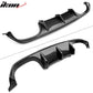 2015-2020 BMW F80 M3 F82 M4 MP Style Rear Bumper Diffuser Carbon Fiber