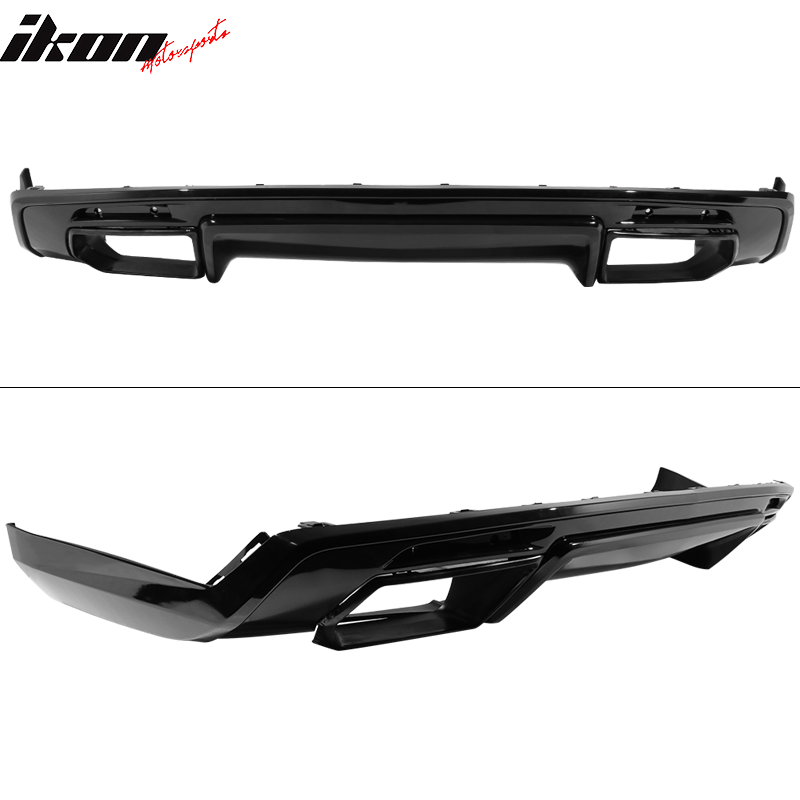 2016-2024 Chevy Camaro Unpainted PP Rear Bumper Lip Diffuser