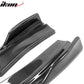 2020-2023 Dodge Charger IKON Matte Black Rear Bumper Side Apron PP