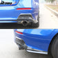 2022-2023 Honda Civic 4-Door MD Style Rear Bumper Lip PP