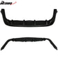 1997-2001 Honda Prelude BB6 Custom MU 4 Fin Rear Bumper Lip Diffuser