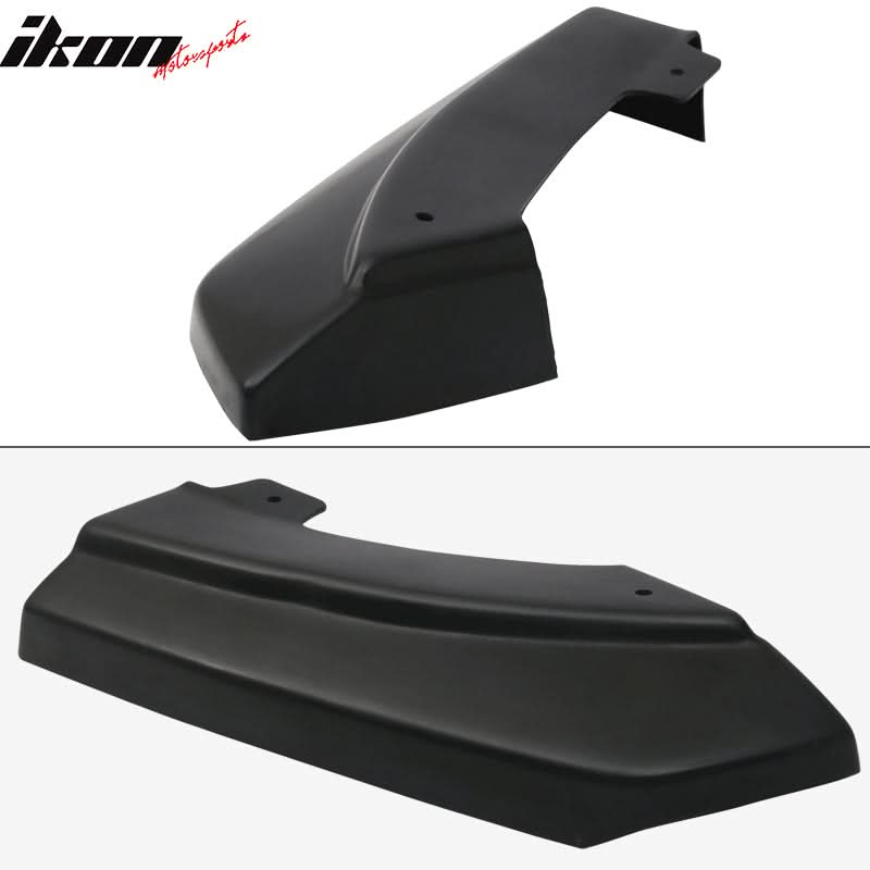 2010-2013 Mazda 3 Hatchback Rear Lip Apron Diffuser Dual Exhaust 3 PC