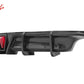 2018-2024 Toyota Camry LE XLE Carbon Fiber Print Rear Diffuser Lip PP