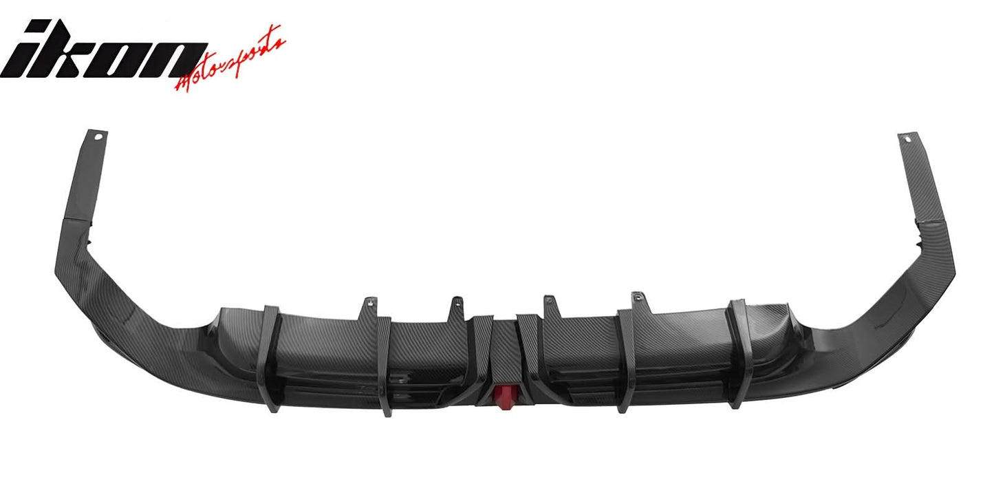 2018-2024 Toyota Camry LE XLE Carbon Fiber Print Rear Diffuser Lip PP