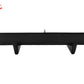 Universal 27"x9" MDA 4-Fin Rear Diffuser Valance Splitter Matte Black