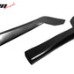 2007-2010 BMW E92 3-Series DT Style Rear Bumper Lip Side Aprons Black