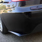 Universal 17" x 7" DT Style Rear Lip Side Corner Aprons Canard Caps