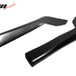 Universal 17" x 7" DT Style Rear Lip Side Corner Aprons Canard Caps