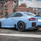 2023-2024 BMW G87 M2 Rear Side Fins M Performance Style