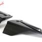 2021-2024 Tesla Model S Gloss Black V Rear Splitter Apron Carbon Fiber