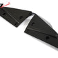 2021-2024 Tesla Model S Gloss Black V Rear Splitter Apron Carbon Fiber
