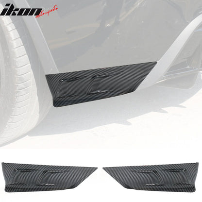 2020-2024 Tesla Model Y All Models Rear Splitter Aprons PP