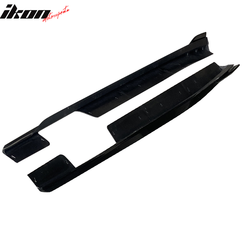 2020-2023 Bmw G06 X6 M Sport Ikon Side Skirts pp Carbon Fiber Print