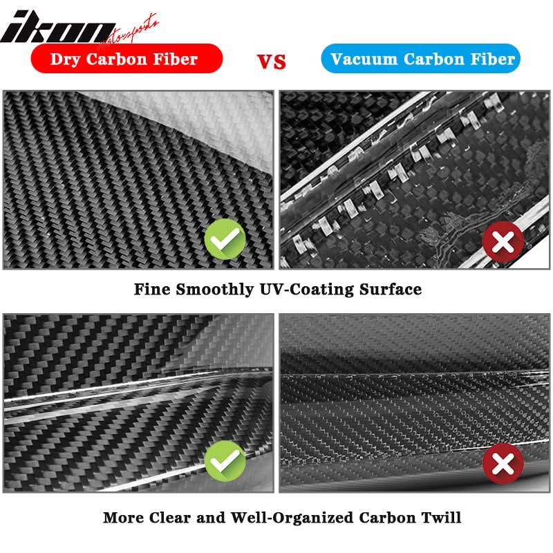 2022-2025 BMW G42 2 Series M Performance Side Skirts Dry Carbon Fiber