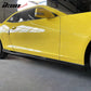 2010-2015 Chevy Camaro Rocker Style Add On Side Skirts Panel PP
